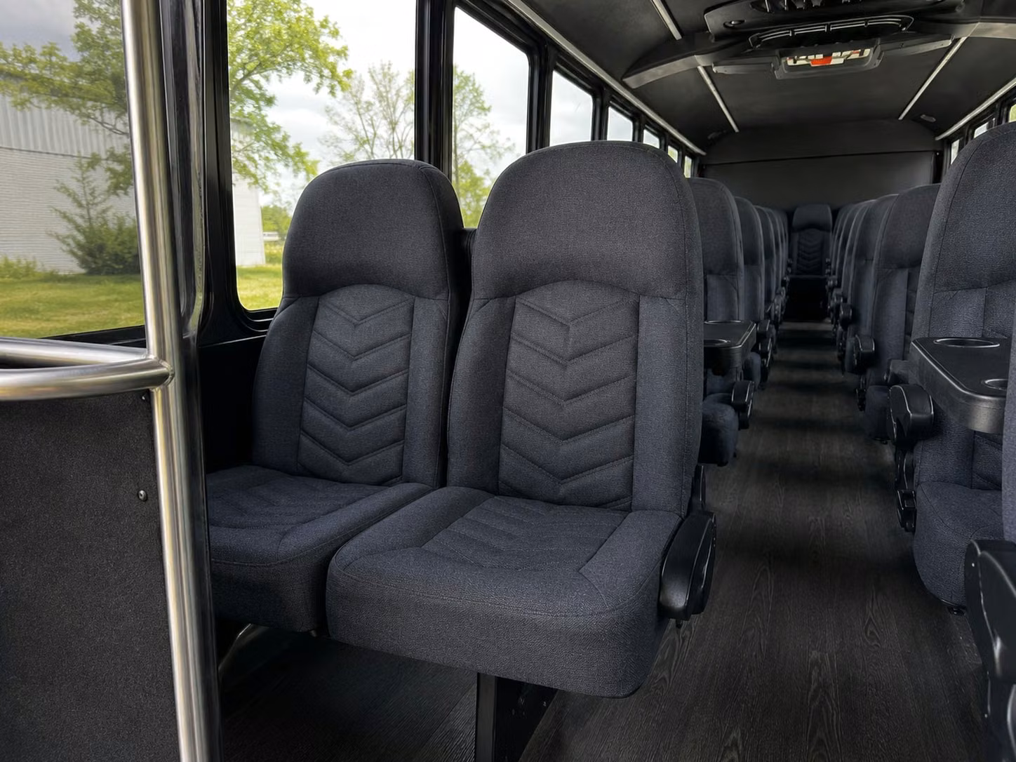 20 passenger minibus inside