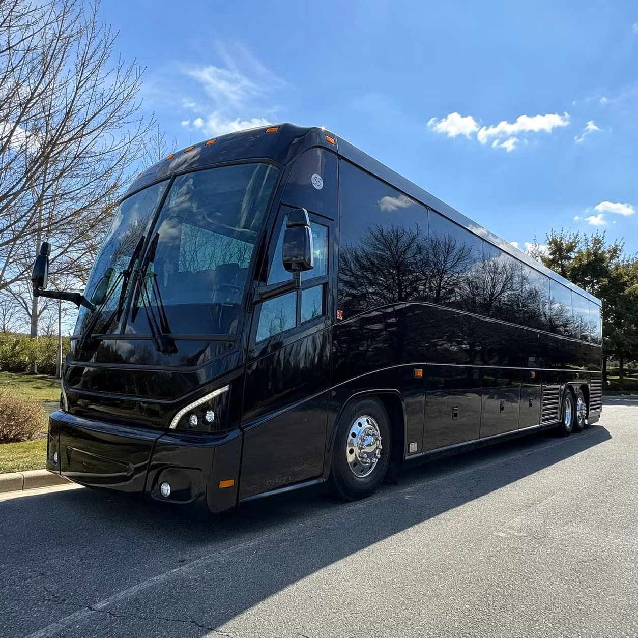 charter bus rentals supporting military personnel at texas national guard facilities near conroe