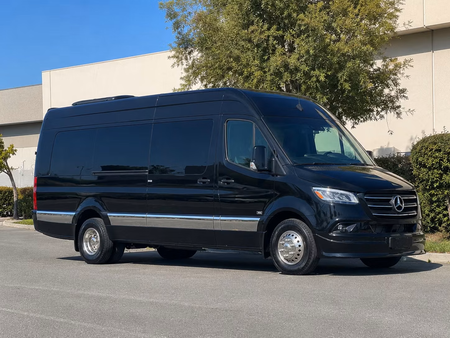 sprinter van with driver